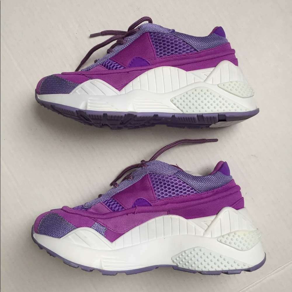 Jeffrey Campbell HDMI Purple Platform Sneakers 6M